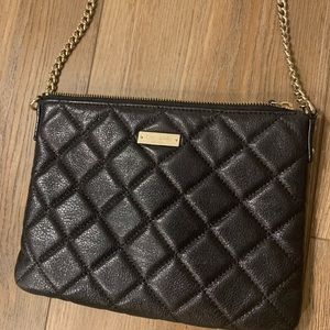 Black Quilted Kate Spade Bag